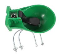 ibasenice 1 Ensemble Abreuvoir Automatique pour Vaches Bol à Eau Plastique Renforcé Distributeur Pratique et Facile à Installer pour Bovins Chevaux Cochons et Ovins Aux Morsures et Facile à