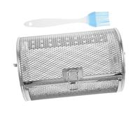 ibasenice 1 Ensemble Cage de Cuisson à la Plaque à pâtisserie Panier rôti au Four Panier Grill en métal Grille à rôtir Cage de torréfaction rôti de Four Acier Inoxydable Couleur Aléatoire