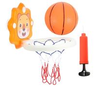 ibasenice 1 Ensemble De Support De Basket-Ball Suspendu Jouets De Jeu De Porte Cerceaux De Piscine Gonflable Mini-Basket-Ball Basket-Ball Basket-Ball pour Tout-Petits Basket-Ball pour