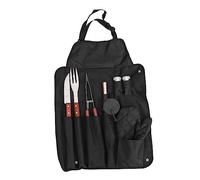 ibasenice 1 Ensemble D'Outils De Barbecue Outils Et Accessoires De Barbecue Spatule Tablier pour Ustensiles De Barbecue en Plein Air Gants De Barbecue De Barbecue Outils De