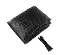 ibasenice 1 Ensemble Filet De Protection De Clôture Frontière Engrener Poulet Temporaire Clôture De Jardin pour Chiens Barrière Clôture pour Jardin Bordure De Clôture De Jardin Nylon Black