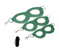 ibasenice 1 Ensemble Harnais réglable pour Petits Animaux en Laisse de Laisse reglable Laisse pour Reptile Cage à cobaye Harnais de Cochon d'Inde Accessoires pour Reptiles Green