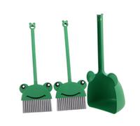 ibasenice 1 Ensemble Nettoyage pour Garçon Fille Balai et Pelle à Poussière de Dessin Animé Set pour Activités de Ménage Outils de Nettoyage Adaptés Aux Petits Couleurs Attrayantes et