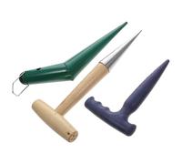 ibasenice 1 Ensemble Outil de Jardinage Acier Inoxydable avec Poignée Outils de Perçage pour Semis et Transplantation pour Creuser des Trous et Planter