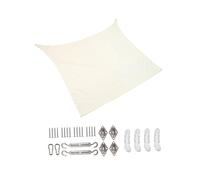 ibasenice 1 Ensemble Tente de Protection Solaire Écran UV Imperméable pour Jardin Terrasse et Balcon avec Accessoires pour Extérieure