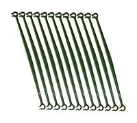 ibasenice 1 Jeu Connecteurs De Treillis De Jardin Supports Déformables pour Tuteurs Pratiques pour DIY Culture De Plantes Grimpantes 12 Pièces