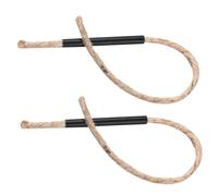 ibasenice 1 Jeu Corde Flammable pour Allumage De Feu Mèche De Survie pour Camping Et Randonnée Pratique Et Résistante Au Vent 2 Pièces