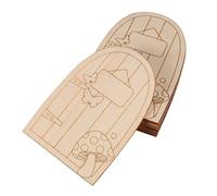 ibasenice 1 Jeu Décoration Miniature De Portes De Fées pour pour Créer des Ambiances Naturelles Et 10 Pièces