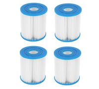 ibasenice 1 Jeu Filtre De Remplacement pour Piscine Lot de Compatible avec Pompes De Filtration Dimensions Conserve Eau Propre Éliminant Saletés Et Débris 4 Pièces