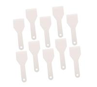 ibasenice 1 Jeu Pelle À Dégivrage Pelle À Glace Dissolvant Grattoir À Glace Grattoirs À Neige pour Voiture Pelle À Congélateur Cuillère À Glace Pelle À Neige Plastique Blanche 10 Pièces