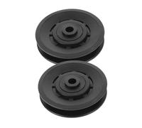 ibasenice 1 Jeu Protection Poulie Fitness Manchon Antibruit Et pour Machine Musculation Accessoire Durable pour Équipement De Gym Lot 2 Pièces
