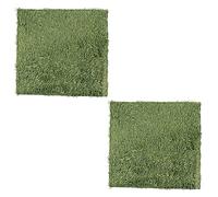 ibasenice 1 Jeu Tapis De Mousse pour Animaux Grimpants Lot de Tapis Absorbants Naturels pour Reptiles Tortues Et Insectes pour Terrariums Et Aménagements De Vivarium 2 Pièces