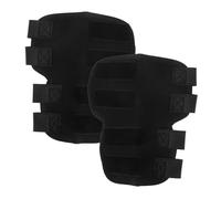 ibasenice 1 Paire Sangles de Pattes de Chien Envelopper Compression Manchon de Jambe Canine attelle de Jarret de Chien Enveloppement de rééducation pour Chien guérir Tissu néoprène Black