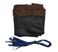 ibasenice 1 Pièce Filet d'ombrage Filets Ombre Solaire écran privé Maille d'écran de Patio Couverture de Plein air Filet de Jardin Filet de Parole Pare-Soleil Parasol Net du Soleil Noir