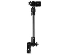 ibasenice 1 Pièce Support de Parasol Réglable pour Vélo et Poussette Support Umbrella Acier Inoxydable avec Base Rotative Accessoire Pratique pour Fauteuils Déambulateurs et Trottinettes
