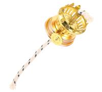 ibasenice 1 Set Brûleur de Lampe à Pétrole Mèche en Alliage de Zinc Réglable Design Rétro Pièces de Remplacement pour Lampe à Huile Adapté