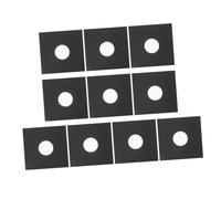 ibasenice 10 Pcs Pochettes Vinyle pour Disques Pochette D'album Protection Vinyle Écoute et Stockage en Noir
