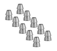 ibasenice 10 Pièces Coin De Fendage à Manche De Marteau Cales Petit Outil Remplacement Coupe Coin en Métal pour Marteau Coin De Renfort Coin De Fer Accessoire De Marteau Silver Le Fer