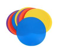 ibasenice 10 pièces Cônes de Marquage Antidérapants pour Entraînement Football et Disques PVC Colorés Durables pour Exercices de Soccer et Basketball