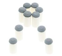 ibasenice 10 Pièces Embouts de Queue de Billard de Rechange 13mm en Nylon | Stabilité Améliorée des Coups, Renforcée, pour Débutants et Passionnés en Séances D'entraînement