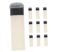 ibasenice 10 pièces Embouts de Queue de Billard Remplacement pour Cue Billiards Accessoires de Table de Snooker Fournitures pour Salle de Jeu