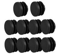 ibasenice 10 pièces Embouts Guidon VTT Plastique Bouchons de Cintre et Solides Protection et Style pour Vélos de Route et Montagne