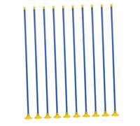 ibasenice 10 pièces Flèches à Ventouse pour Garçon Fille Lot à Arc Sécurisé et Jeu Extérieur et Intérieur Flèches de Sport pour Entraînement et Amusement
