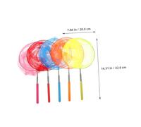 ibasenice 10 Pièces Lot de Filets Télescopiques pour Garçon Fille et Extensible Filets de Capture Dinsectes et Jouets Dextérieur Colorés pour Exploration Naturelle