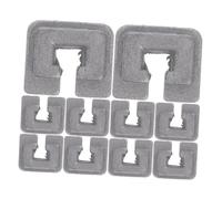 ibasenice 10 pièces Lot de Œillets Aluminium pour Tête de Débroussailleuse Détachées Robustes Compatibles avec Divers Modèles Accessoires Durables pour Entretien de Pelouse