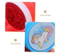 ibasenice 10 Pièces Lot de Licorne pour Garçon Fille De Dessins Animés DIY pour Journal Et Scrapbooking
