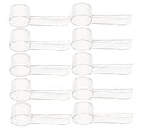 ibasenice 10 pièces Lot de Protège Têtes Brosse à Dents Électrique Transparent Housses Portables Anti-poussière Protection et Réutilisable pour Brosses à Dents Accessoires Pratiques pour