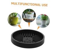 ibasenice 10 Pièces Plant Saucers Set Plastic Round Flower Pot Trays with Breathable Design for Indoor Outdoor Garden Use Reinforced Load Capacity and Fit