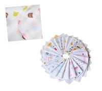 ibasenice 10 Pièces Serviettes D'allaitement En Coton Serviettes De Toilette Et Petits Mouchoirs Carrés Pour Garçon Fille