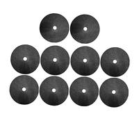 ibasenice 10 pièces Toile de Paillage Non Tissée Membrane de des Mauvaises Respirante et Dégradable pour Jardin Verger Pelouse Couverture Diamètre Extérieur Trou Intérieur