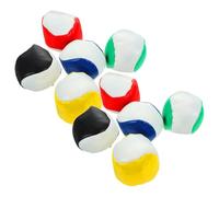 ibasenice 10 Pièces Tossing Bean Bags Set pour Jeux Extérieur Sacs de Lancer Mini Cornhole Multicolores pour Activités Familiales et Éducatives Sacs de Jonglage Léger et Résistant