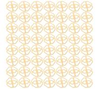 ibasenice 100 Boucles de Fixation pour Coussin de Siège Auto Beige Clips Métalliques Réglables Accessoires D’Intérieur pour Housse de Fauteuil Inclinable Support Stable et Antidérapant