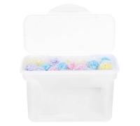 ibasenice 100 Capsules de Lessive Parfumées 100 Perles Adoucissantes pour Linge, Formule à Dissolution Rapide, Microcapsules sans Résidus pour Machine à Laver Couleur Aléatoire
