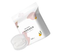 ibasenice 100 Coussinets D'allaitement Jetables Confortables en Tissu Non Tissé Blanc, 3d Ajustement pour Mamans, Lot de 100 Pièces Anti-fuites pour Sein