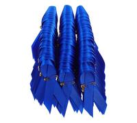 ibasenice 100 Épingles Ruban Paix Bleu en Satin avec Épingles à Nourrice en Métal, Design Unique, Utilisation Facile, pour Embellissement de Vêtements et Événements Anti-violence