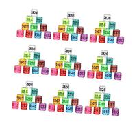 ibasenice 100 pièces Anneaux de Colorés pour Oiseaux Aluminium pour Identification des Pigeons et Perroquets Accessoires pour Marquer et Identifier Vos Oiseaux
