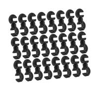 ibasenice 100 Pièces Bike Cable Securing Clips Bicycle Wire Attachment Clamps for Brake and Shifter Cables Easy Installation