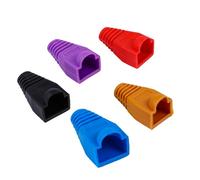 ibasenice 100 Pièces Bouchons de Prise Rj45 en Plastique pour Câble Réseau Ethernet 0,6-0,65 Mm, Protection Anti-Eau et Entretien Facile pour Connexion 8p8c Plusieurs Styles