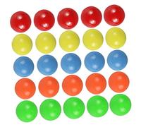 ibasenice 100 Pièces Boules Colorées Solides pour Garçon Fille Jouets Éducatifs Mathématiques Outils de Comptage et Probabilité Légères et Lot de Petites Balles pour Apprentissage Scolaire