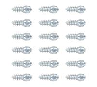 ibasenice 100 Pièces Crampons à Vis en Alliage Léger pour Pneus de Vélo et Bottes D'hiver, Performance Antidérapante Solide, Faciles à Installer pour Usage Hivernal