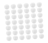 ibasenice 100 pièces Lot de Inserts Boules à Hochet pour Réparation Jouets Peluches et Animaux Accessoires DIY pour Marionnettes et Jouets Crochet Fabrication de Sons Solides et
