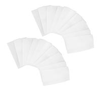 ibasenice 100 Pièces Paquet de Déménagement, Sachets d'emballage pour Verre, Epe Blanc, Résistance à l'abrasion, Protection des Objets Fragiles et Céramiques, pour Vaisselle et Déménagement