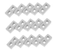 ibasenice 100 Pièces Realistic Small Building Bricks for Dollhouse Landscaping and Architectural Model Crafts
