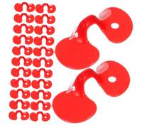 ibasenice 1000 Pièces Lunettes Anti- pour Poulets et Faisans Protection Oculaire Réutilisable Contrôle de et du Stress Accessoires Avicoles Adaptés Aux Poules et Coqs
