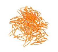 ibasenice 100pièces Clip De Fixation De Tige pour Plantes Dispositif De Pression Plantoir à Fourche De Plantation Lot de Clips De Fixation pour Jardinières