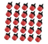 ibasenice 100pièces Émetteur Goutte Micro-goutteur pour Système Arrosage Débit Eau Réglable Goutteur Jardinage
